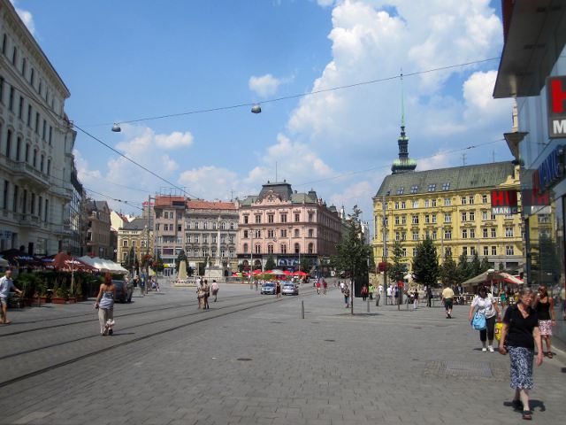 Brno - Plaza de la Libertad