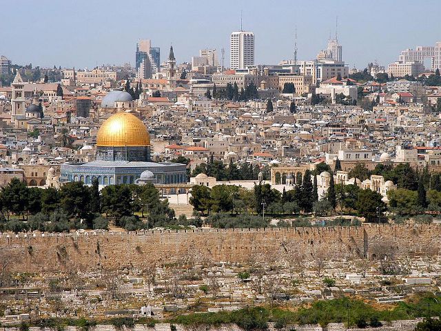 Jerusalen desde el Monte de los Olivos